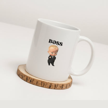 Boss Baby Mug Pakistan - Cute Cartoon Character Coffee Cup