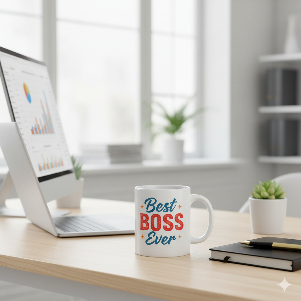 Best Boss Ever Mug - Perfect Thank You Gift for Supervisor