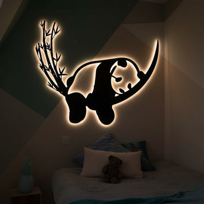 Panda Wall Art – Cute Animal Home Decor
