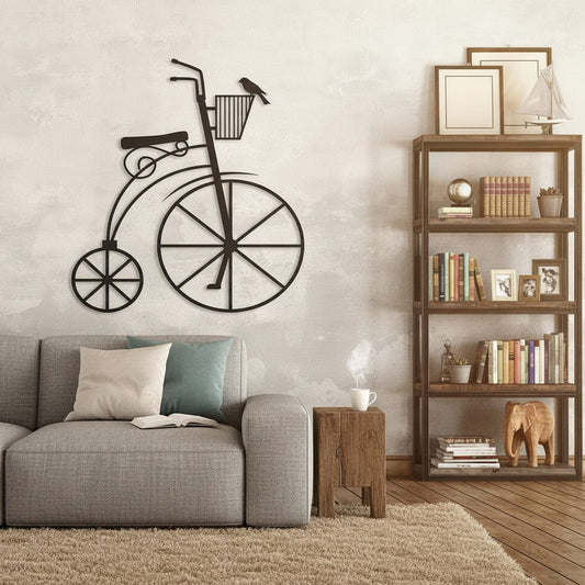 Modern Bicycle Wall Art – Stylish Home Decor