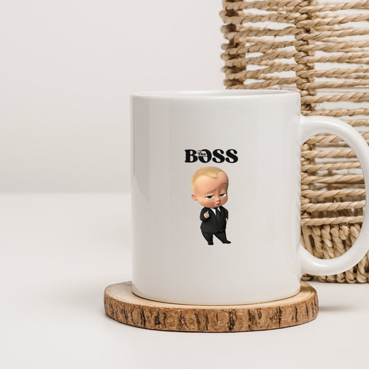 Boss Baby Mug Pakistan - Cute Cartoon Character Coffee Cup