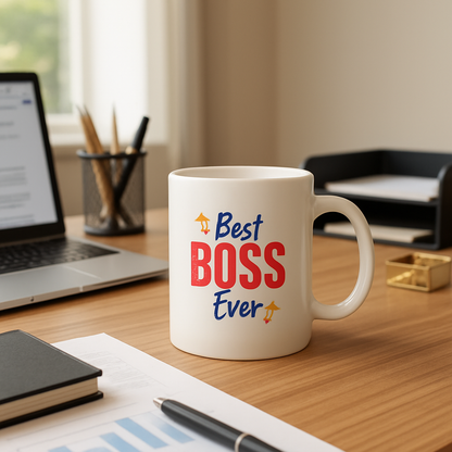 Best Boss Ever Mug - Perfect Thank You Gift for Supervisor